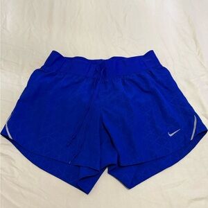 Nike Women's Vibrant Blue Athletic Shorts